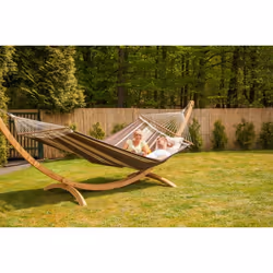 AMAZONAS AZ-1062200 hamac Hamac suspendu 3 personne(s) Coton, Polyester Marron
