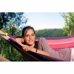 AMAZONAS AZ-6010100 hamac Hamac avec cadre 1 personne(s) Coton, Polyester Multicolore