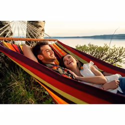 AMAZONAS AZ-1065700 hamac Hamac suspendu 2 personne(s) Coton, Polyester Multicolore