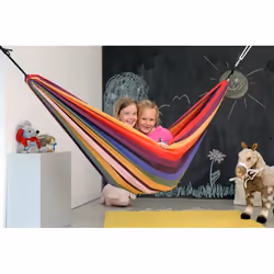 AMAZONAS AZ-1012110 hamac Hamac suspendu 1 personne(s) Coton, Polyester Multicolore