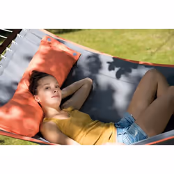 AMAZONAS AZ-6010130 hamac Hamac avec cadre 1 personne(s) Coton, Polyester Gris