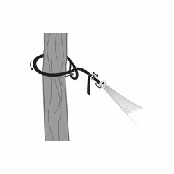 AMAZONAS AZ-3025002 accessoire de hamac Collier Noir Aluminium, Polyester, Acier 200 kg