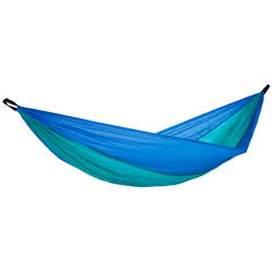 AMAZONAS Adventure Hammock, Hamac suspendu, 150 kg, 1 personne(s), Nylon, Antidéchirure, Bleu, Couleur menthe, 2750 mm