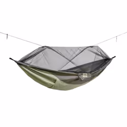 AMAZONAS AZ-1030235, Hamac suspendu, 200 kg, 1 personne(s), Nylon, Antidéchirure, Kaki, 1600 mm