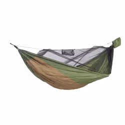 AMAZONAS Adventure Hero XXL, Hamac suspendu, 150 kg, 1 personne(s), Nylon, Vert, Jaune, 1600 mm
