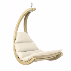 AMAZONAS AZ-2020440, Chaise bain de soleil, Sans support, Intérieur & extérieur, Beige, Polyester, Polypropylène (PP), 12 ...