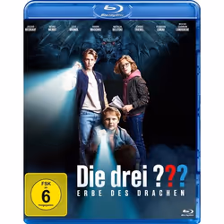 Plaion Pictures 1124681, Film, Blu-ray, 100 min, Die drei ??? - Erbe des Drachen, 2.39:1, Julius Weckauf, Nevio Wendt, Levi B ...