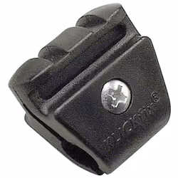 KLICKfix Support de Selle avec fixation antivol en cable, Noir, Rouge