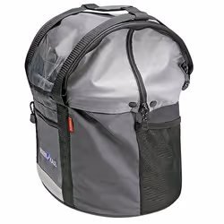 KLICKfix Doggy Shopper Devant Sacoche pour bicyclette 24 L Gris - Vue supplémentaire 4