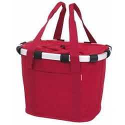 Panier pour cintre Bike Basket - KLICKFIX - Rouge - 15 L - Vélo loisir adulte mixte