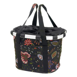 KLICKfix Bikebasket Devant Panier de vélo 15 L Aluminium, Polyester Noir, Bleu, Marron, Vert, Rouge, Blanc