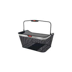 Panier de vélo arrière maille étroite avec réfléchissant Klickfix Citymax gta
