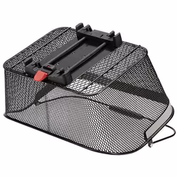 KLICKfix City Basket Reflect Arrière Panier de vélo 20 L Noir