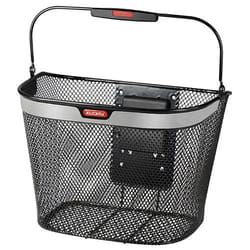 KLICKfix Uni Reflect Devant Panier de vélo 16 L Noir