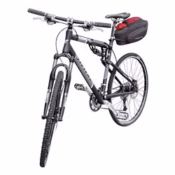 KLICKfix Contour Magnum Arrière Sacoche pour bicyclette 6 L Vinyl Noir