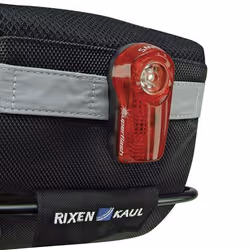 KLICKfix Contour Magnum Arrière Sacoche pour bicyclette 6 L Vinyl Noir - Vue supplémentaire 4