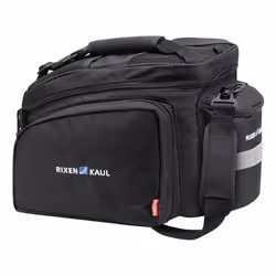 KLICKfix Rackpack 2 Plus, Arrière, Sac à dos pour vélo, Noir, 16 L, 6 kg, 300 mm