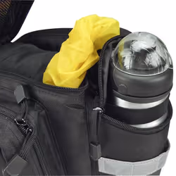 KLICKfix Rackpack 2 Plus Arrière Sac à dos pour vélo 16 L Noir