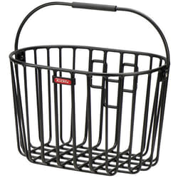KLICKfix Alumino Devant Panier de vélo 16 L Aluminium Noir