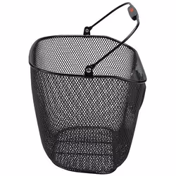 KLICKfix Uni Basket Plus Devant Panier de vélo 18 L Noir