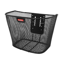 Panier vélo avant acier nid abeille avec platine fixe Klickfix VEA-E-Bike