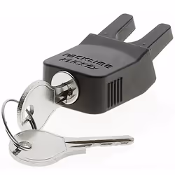 KLICKfix Verrou Racktime, Support de rack arrière de bicyclette, Noir