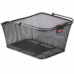 KLICKfix Panier City II, Arrière, Panier de vélo, Noir, 20 L, 410 mm, 310 mm