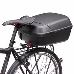 KLICKfix Citybox Arrière Sacoche pour bicyclette 22 L Noir