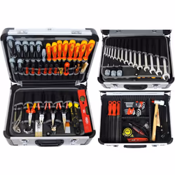 La plupart des outils proviennent de la production allemande et se distinguent par leur grande qualité. Le kit complet couvre ...