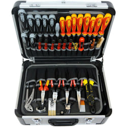 700-L Valise à outils en aluminium vide, professional, grande capacité max. 30 kg, Boîte - Famex