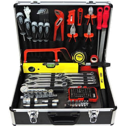 Malette à outils Complète 164 pièces - Coffret à outils - Caisse à outils - Boite à outils - FAMEX 745-48