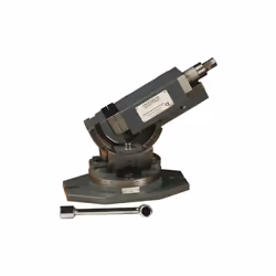 La mâchoire triaxiale Optimum MV3-75 est un accessoire pour les fraiseuses avec buses de serrage trempées par induction, rect ...