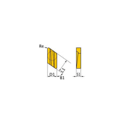 Optimum - Inserts hm-n, .62 KNUX160405R une 3441754 optimale
