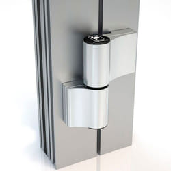 Hahn - M9031W000 - Lot de 2 bandes de porte en argent massif avec vis dancrage 20/625/58 mm en aluminium anodise