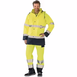 Tissu extérieur : 100 % polyester, enduit de PU, coutures soudées, donc imperméable à l'eau Doublure : 100 % polyester rembou ...