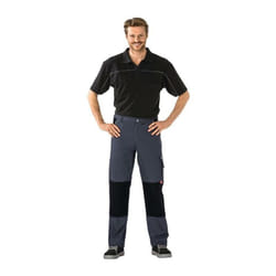 Pantalon à ceinture Canvas 320 taille 58 gris/noir 65 % pes / 35 % coton