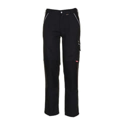 Pantalon à ceinture Canvas 320 taille 60 noir/noir 65 % pes / 35 % co