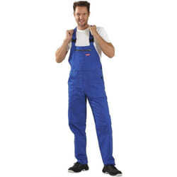 Planam - Salopette bw 290 taille 56 bleu granuleux 100 % coton