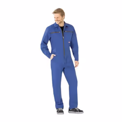 100 % coton, env. 290 g/m² · Col rabattable · Fermeture éclair 2 voies env. 70 cm · 2 poches de poitrine · 2 poches latérales ...