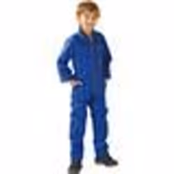 Combinaison de travail enfant - PLANAM - Rallye - Bleu de maïs - Taille 122/128
