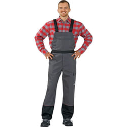 Salopette Weld Shield Taille 48 gris/noir 84 % coton / 15 % PES / 1 % fibres de ca