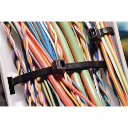 Hellermann Tyton T18R serre-câbles Polyamide Blanc 100 pièce(s)