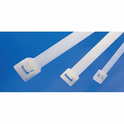 Hellermann Tyton RT50S serre-câbles Attache de câble détachable Polyamide Blanc 100 pièce(s)