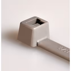 Hellermann Tyton 116-01818, Polyamide, Gris, 2,2 cm, 100 mm, 2,5 mm, 1 mm