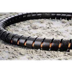 Hellermanntyton - 162-20400 SPF40-PP-BK Gaine spirale noir 1 m