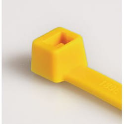 Hellermann Tyton 116-05414 serre-câbles Polyamide Jaune 100 pièce(s)