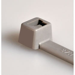 Hellermann Tyton T80R serre-câbles Polyamide Gris 100 pièce(s)