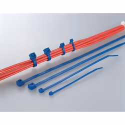 Hellermann Tyton T150R(H) serre-câbles Polyamide Bleu 100 pièce(s)