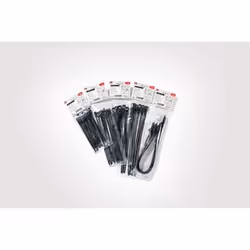 Hellermann Tyton 115-11270, Polyamide, Noir, 5,5 cm, 260 mm, 11 mm, 2,3 mm