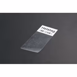 Hellermann Tyton 594-41104, Transparent, Blanc, Imprimante d'étiquette adhésive, Étiquette découpée, A4, Polyester, Laser